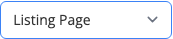 The Target Page dropdown for linking directly to a specific bookable
